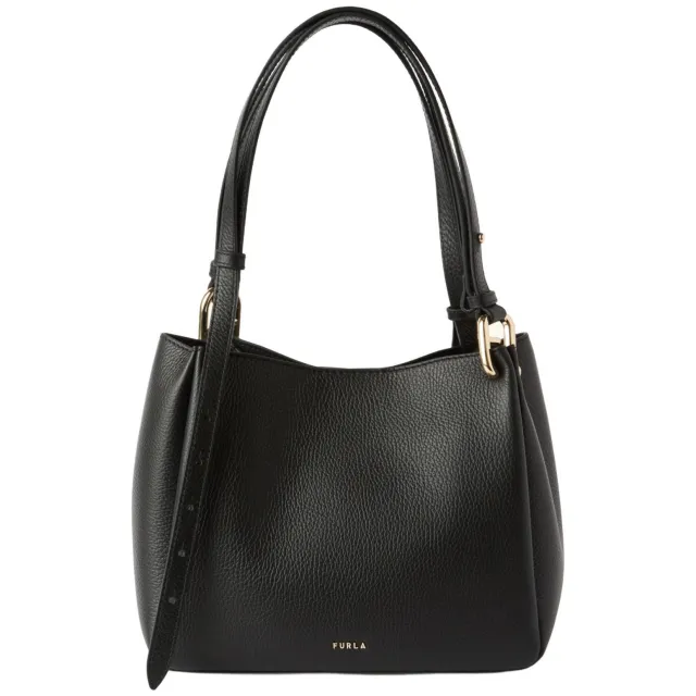 Furla Nuvola M schoudertas zwart