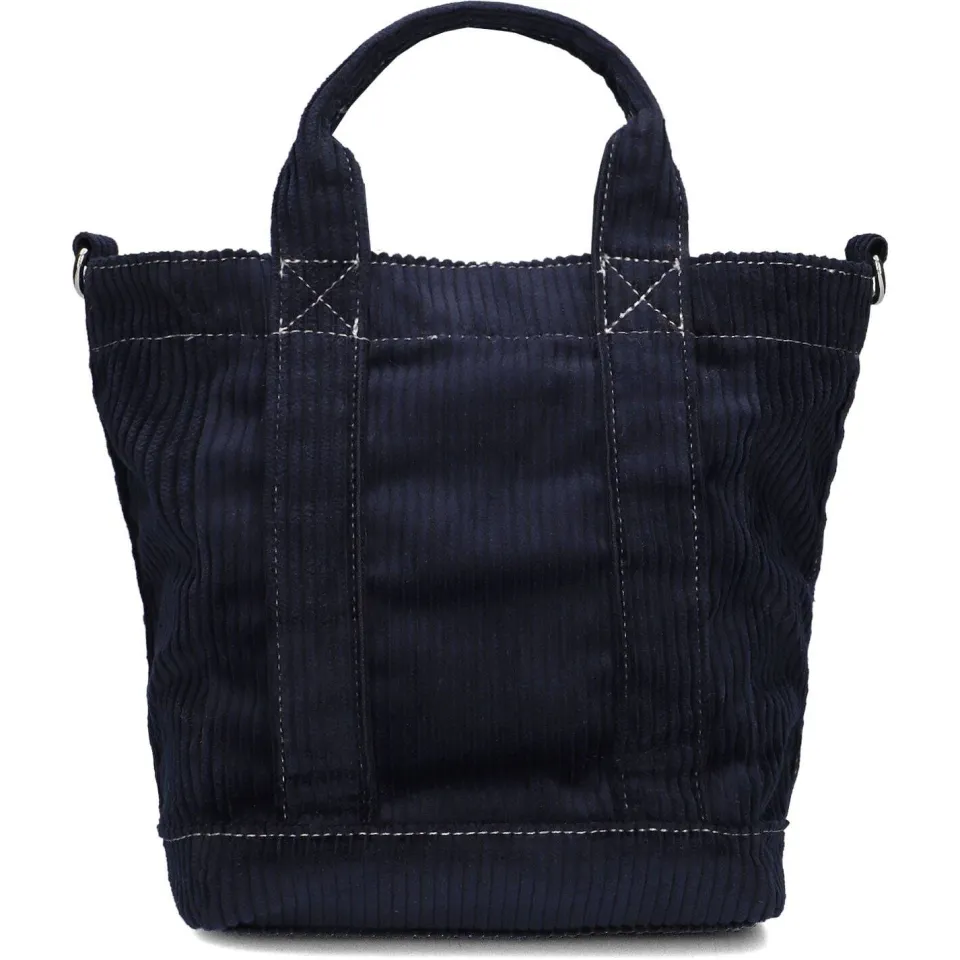 BECKSÖNDERGAARD Handtassen Corduroy Gene Bag Donkerblauw - One size, foto 3