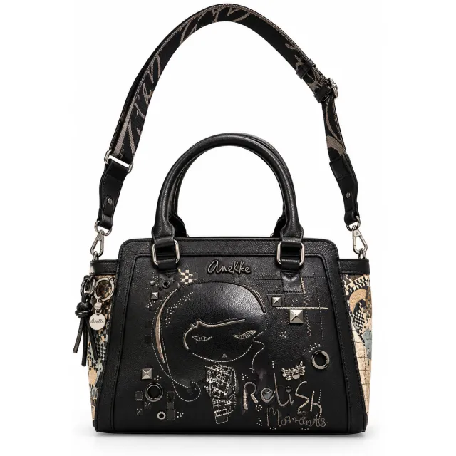 Anekke Iron Bowling Bag handtas zwart