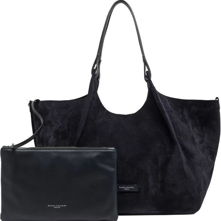 Gianni Chiarini Dua 9800 schoudertas donkerblauw, foto 2