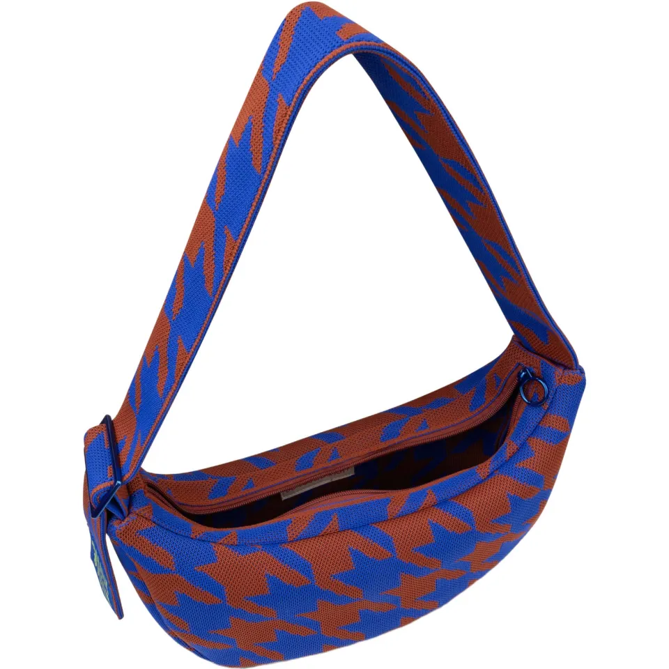 Oilily Solenne crossbody tas blauw bruin, foto 2