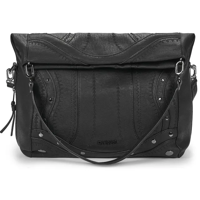 Schoudertas Desigual EMBRO PATCH LOVERTY zwart