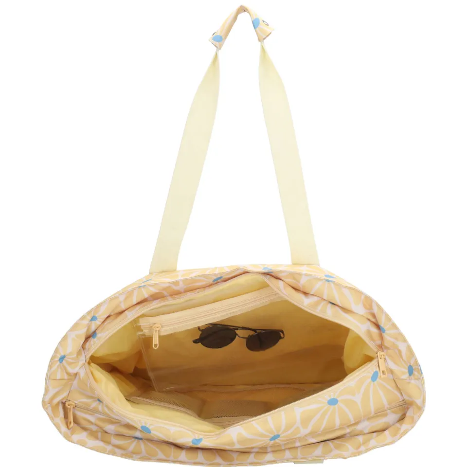 Zebra Trends Sally strandtas retro bloem multi, foto 4
