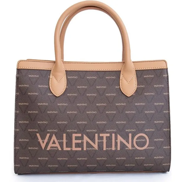 Valentino Bags Valentino Handbags Handtas Liuto Tote Bruin
