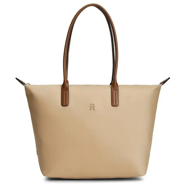 Tas Tommy Hilfiger Popette Tote beige