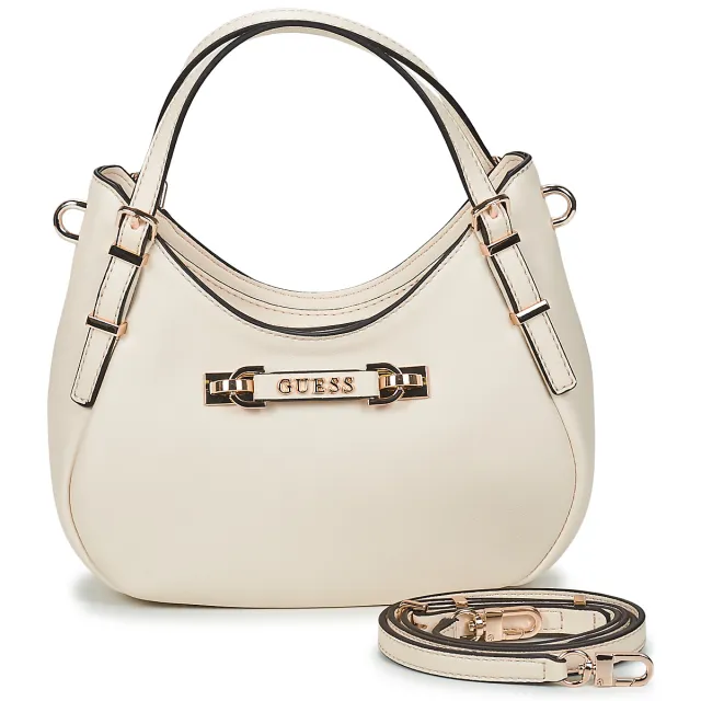 Guess Lefia Small Satchel crème Beige