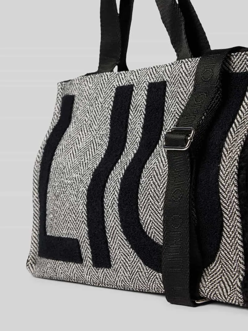 Liu Jo Check Tote Bag shopper grijs, foto 4