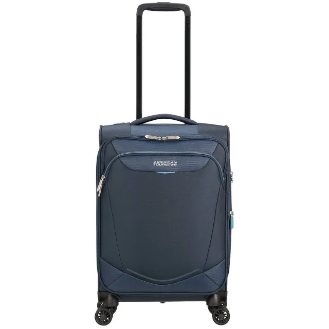 American Tourister Summerride spinner 55 koffer donkerblauw