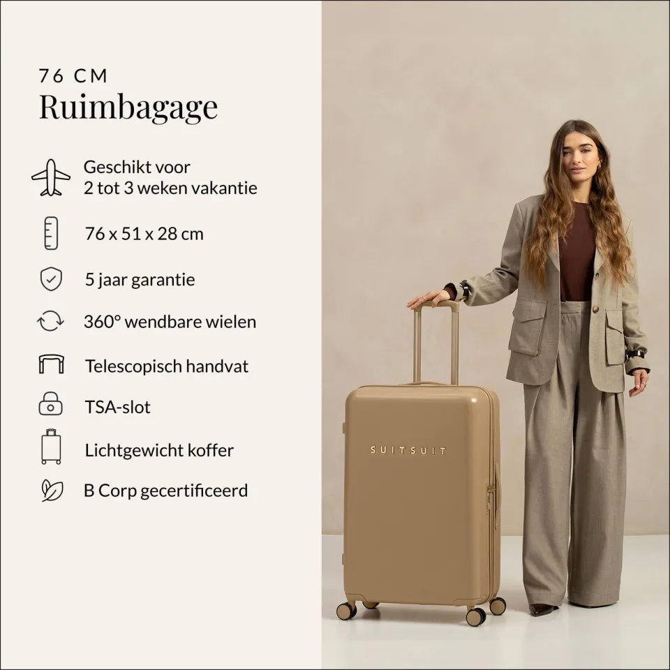 SUITSUIT Fusion reiskoffer Iced Coffee, foto 5