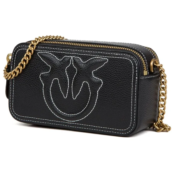 Pinko Carrie Camera Case Mini Schoudertas zwart, foto 3