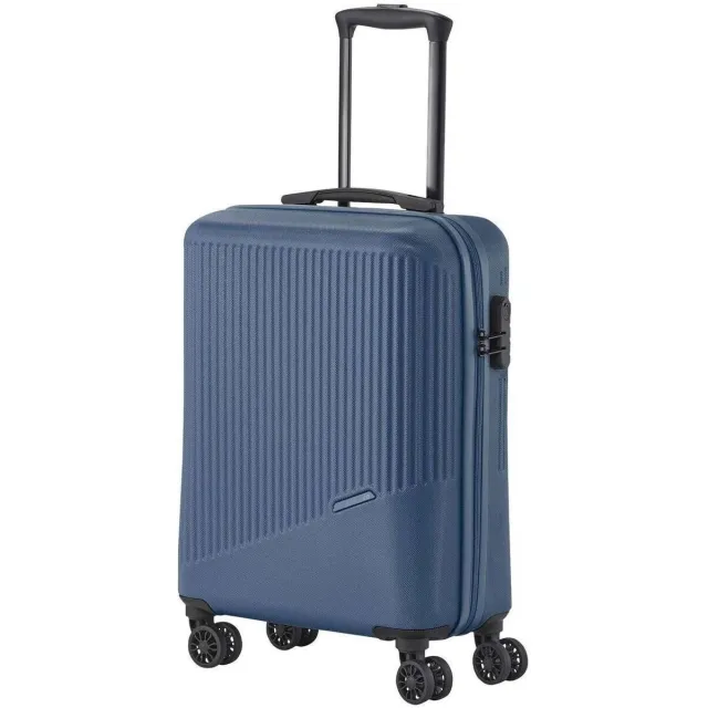 Travelite Bali 4-wiel trolley S blauw