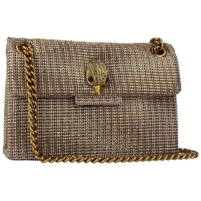 Kurt Geiger Tas Kurt Geiger London Fabric Mini Kensington Goud