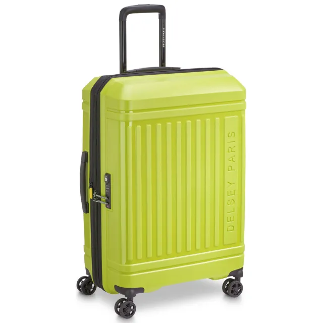 Delsey trolley Lutece SE 68 cm. Expandable limegroen