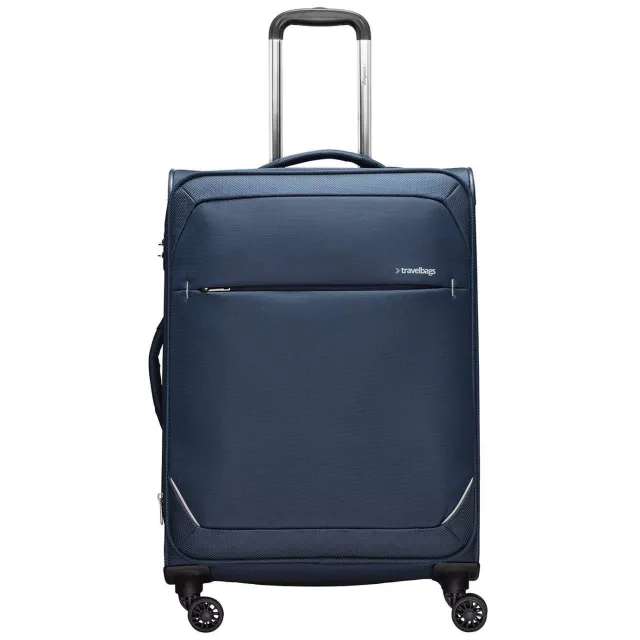 Travelbags The Base Soft Trolley donkerblauw