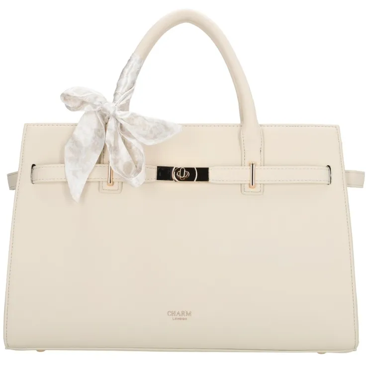 Charm London The Hamptons handtas crème, foto 2