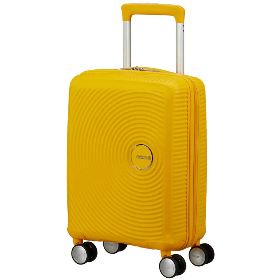 American Tourister Soundbox Mini koffer geel, foto 2