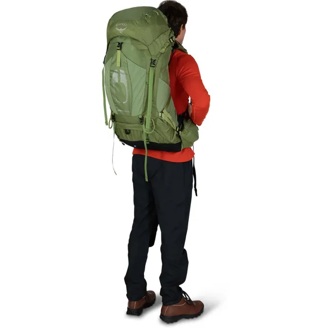 Osprey Atmos AG 50 trekkingrugzak groen, foto 2
