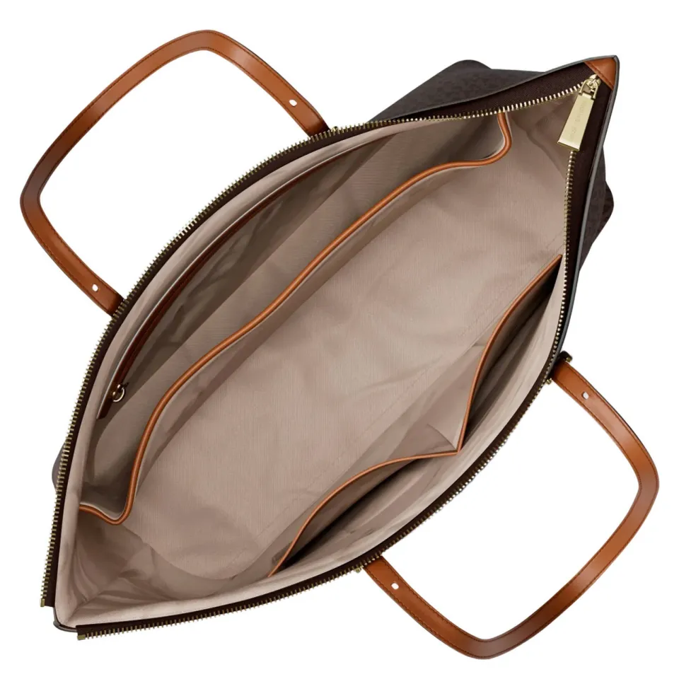 Michael Kors Quinn Large shopper donkerbruin, foto 5