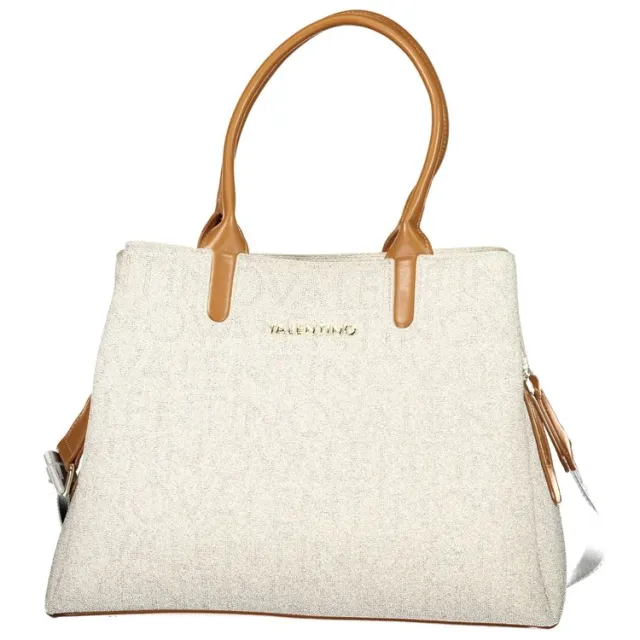 Mario Valentino Beige Polyurethaan Dameshandtas