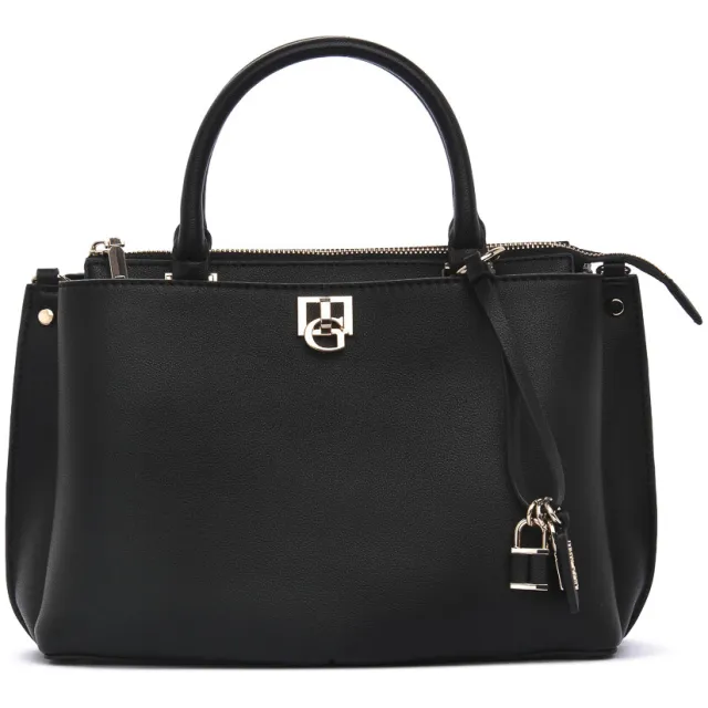 Guess Bianca satchel handtas zwart, foto 2