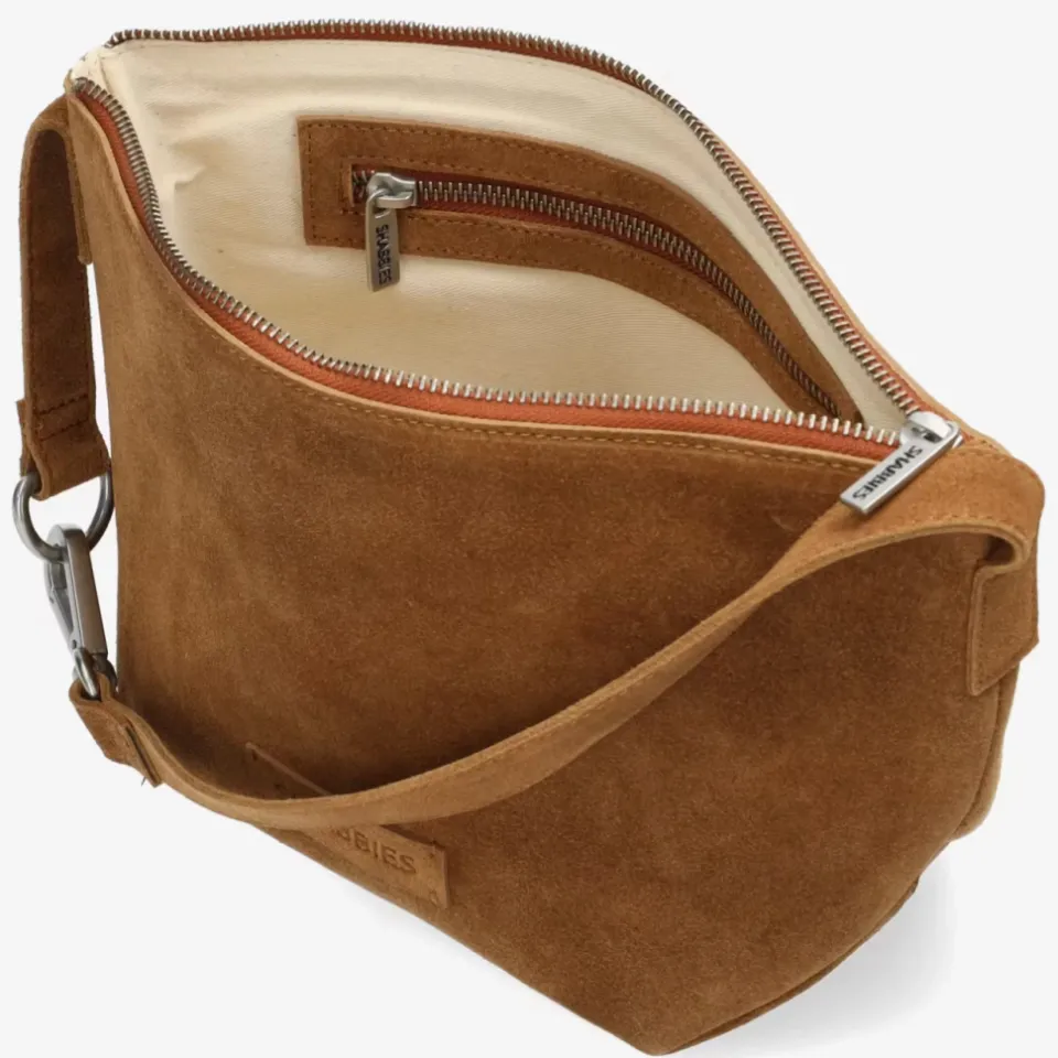 Shabbies Amsterdam Esra crossbody tas cognac, foto 3