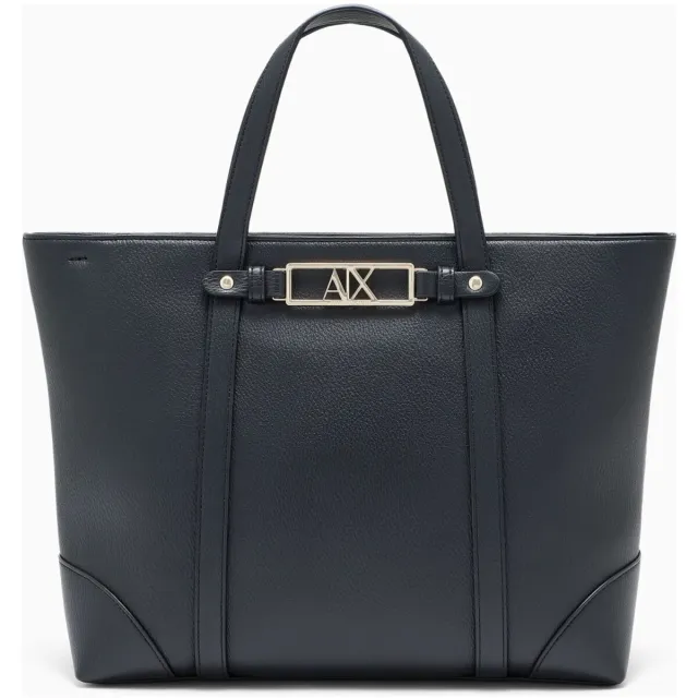 Armani Exchange shopper donkerblauw zwart, foto 4