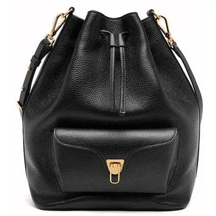Coccinelle Beat Generation bucketbag zwart Black