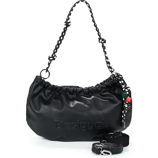 Desigual Half Logo Waverly schoudertas zwart