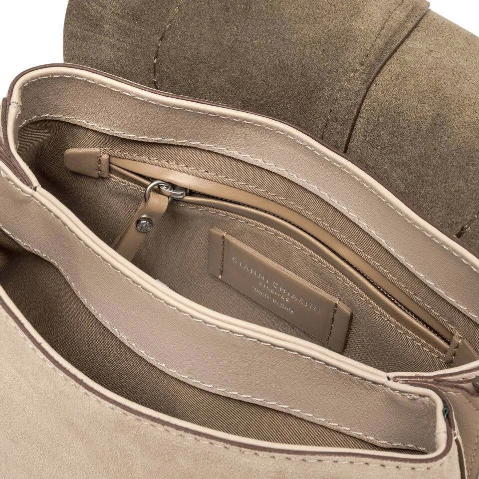 Gianni Chiarini Helana Round schoudertas beige, foto 4