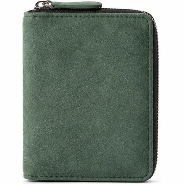 LGT JWLS pasjeshouder met rits groen Groen/Zwart/Zilver