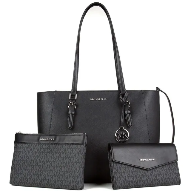 Michael Kors Charlotte 3 in 1 handtas zwart Black