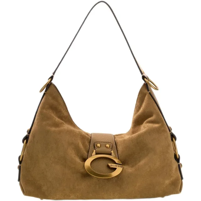 Guess Handtas Guess Camden Shoulder Bag Bruin