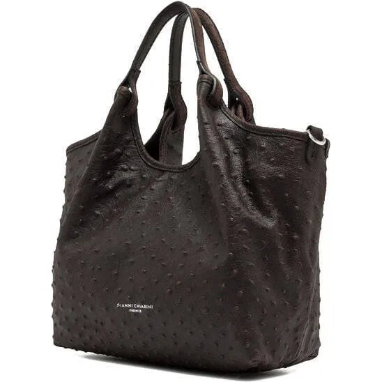 Gianni Chiarini Dua 12669 schoudertas bruin, foto 4
