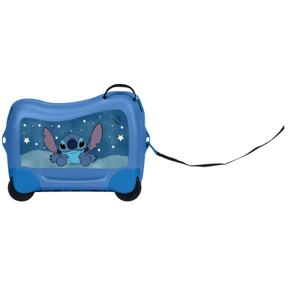 Samsonite Dream2Go Disney Ride-On Stitch kinderkoffer blauw, foto 5