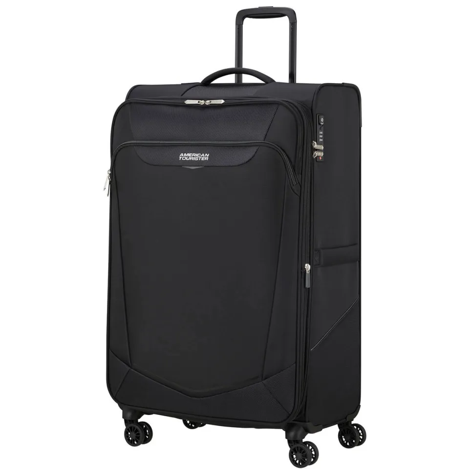 American Tourister Summerride Spinner 80 reiskoffer zwart, foto 5
