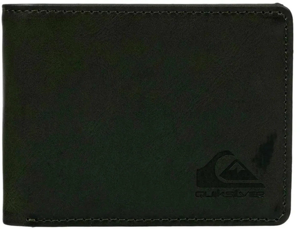 Quiksilver Slim Rays portemonnee zwart