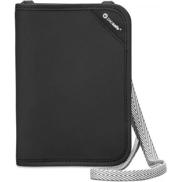 Pacsafe RFIDsafe V150 - Portemonnee maat One Size, zwart