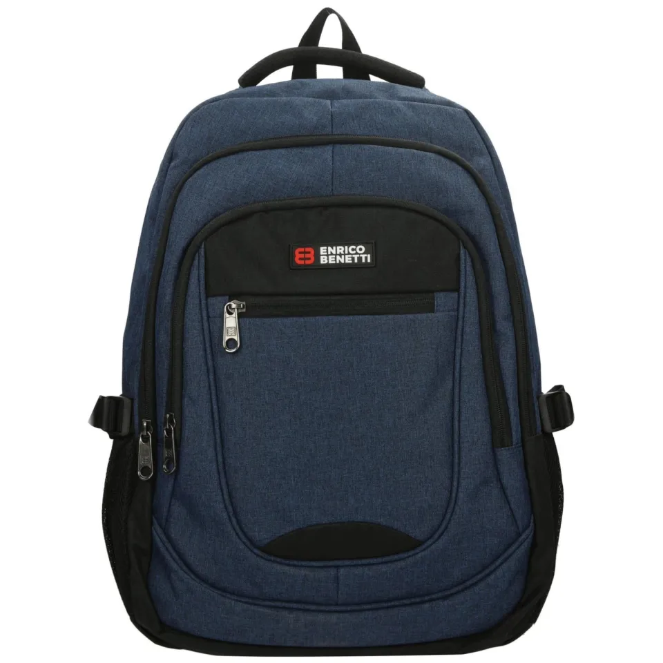 Enrico Benetti Hamburg laptoprugzak blauw, foto 3