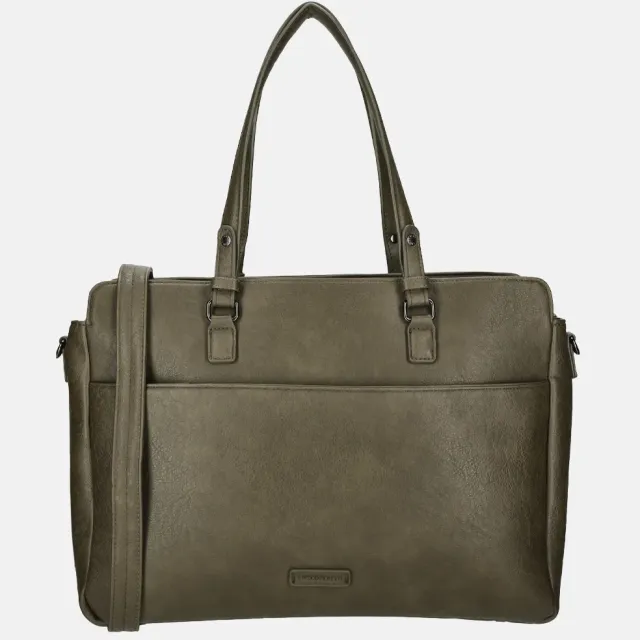 Enrico Benetti Lily shopper 15 inch olive, foto 2