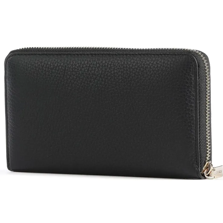 Coccinelle Metallic Soft Wallet portemonnee zwart, foto 2