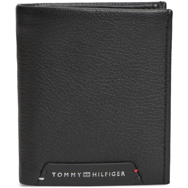 Tommy Hilfiger Th Corp Trifold portemonnee zwart