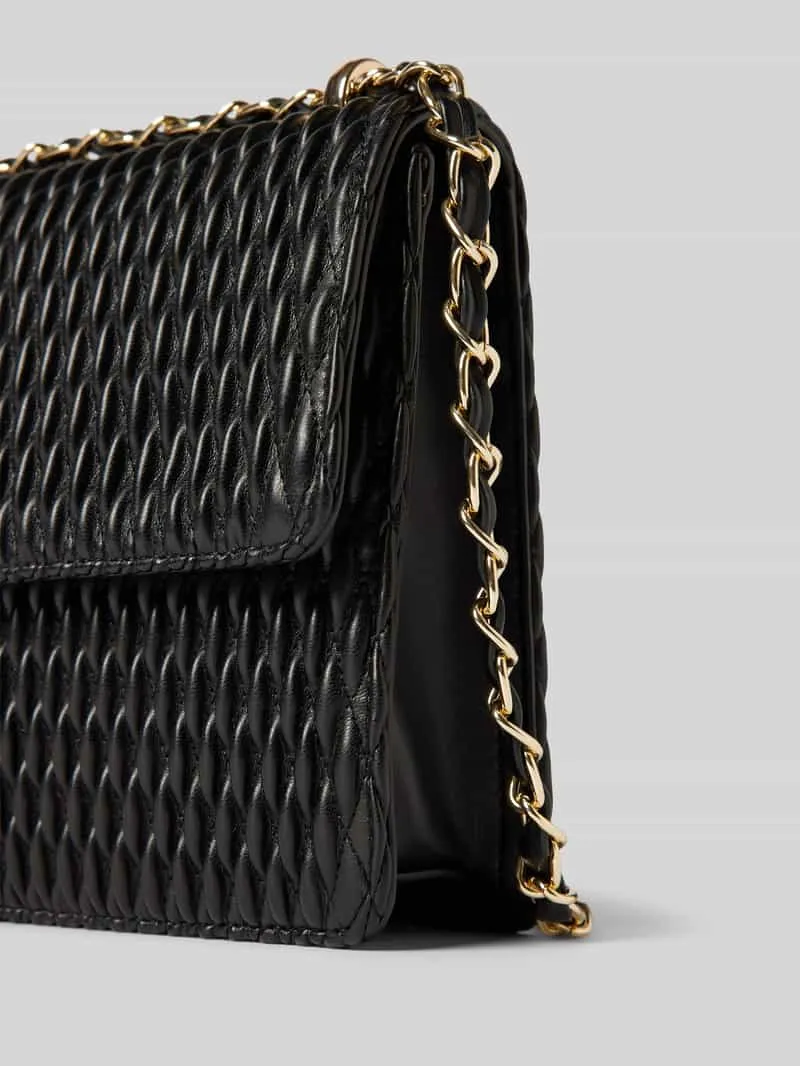 Valentino Crosbodytas met labelapplicatie, model 'FREQUENCY' zwart, foto 3