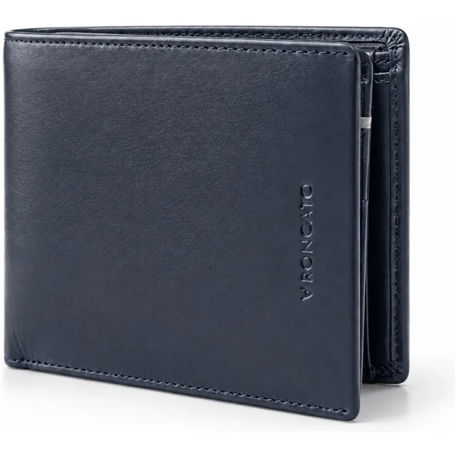 Roncato Portemonnee Roncato Portaf. Orizz. Con Patta E Porta Monete Daytona Blauw