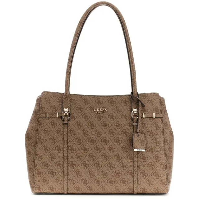 Guess Leona schoudertas bruin