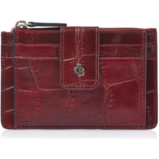 Castelijn & Beerens Croco pasjeshouder rood