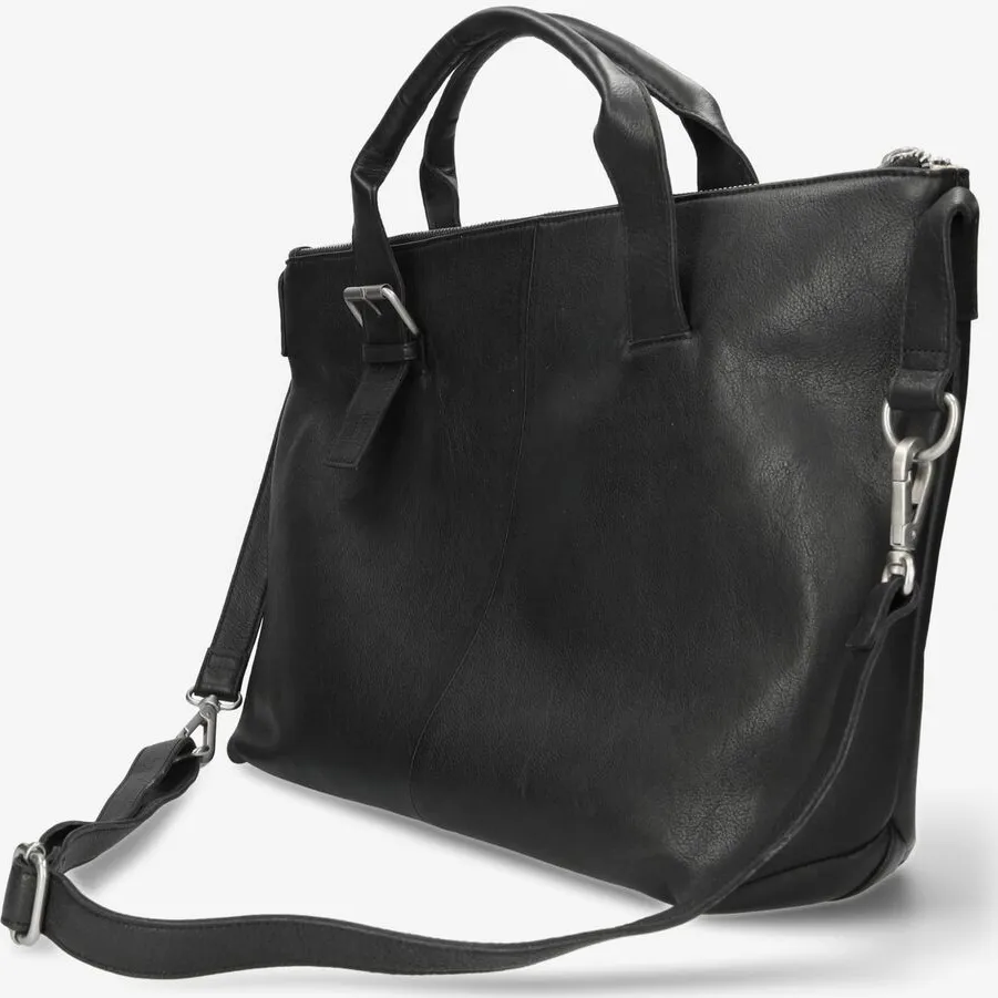 Shabbies Amsterdam Essie laptoptas zwart, foto 3