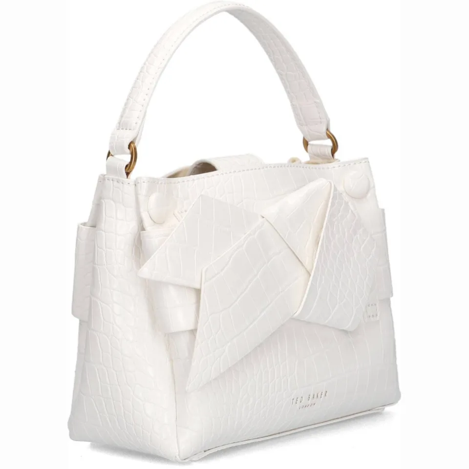 Ted Baker Ssansa Knot Bow mini handtas wit, foto 3