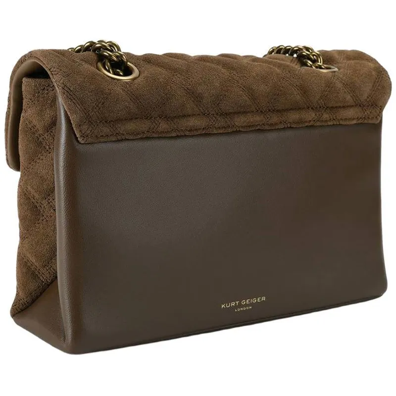 Kurt Geiger Kensington crossbody tas bruin, foto 3