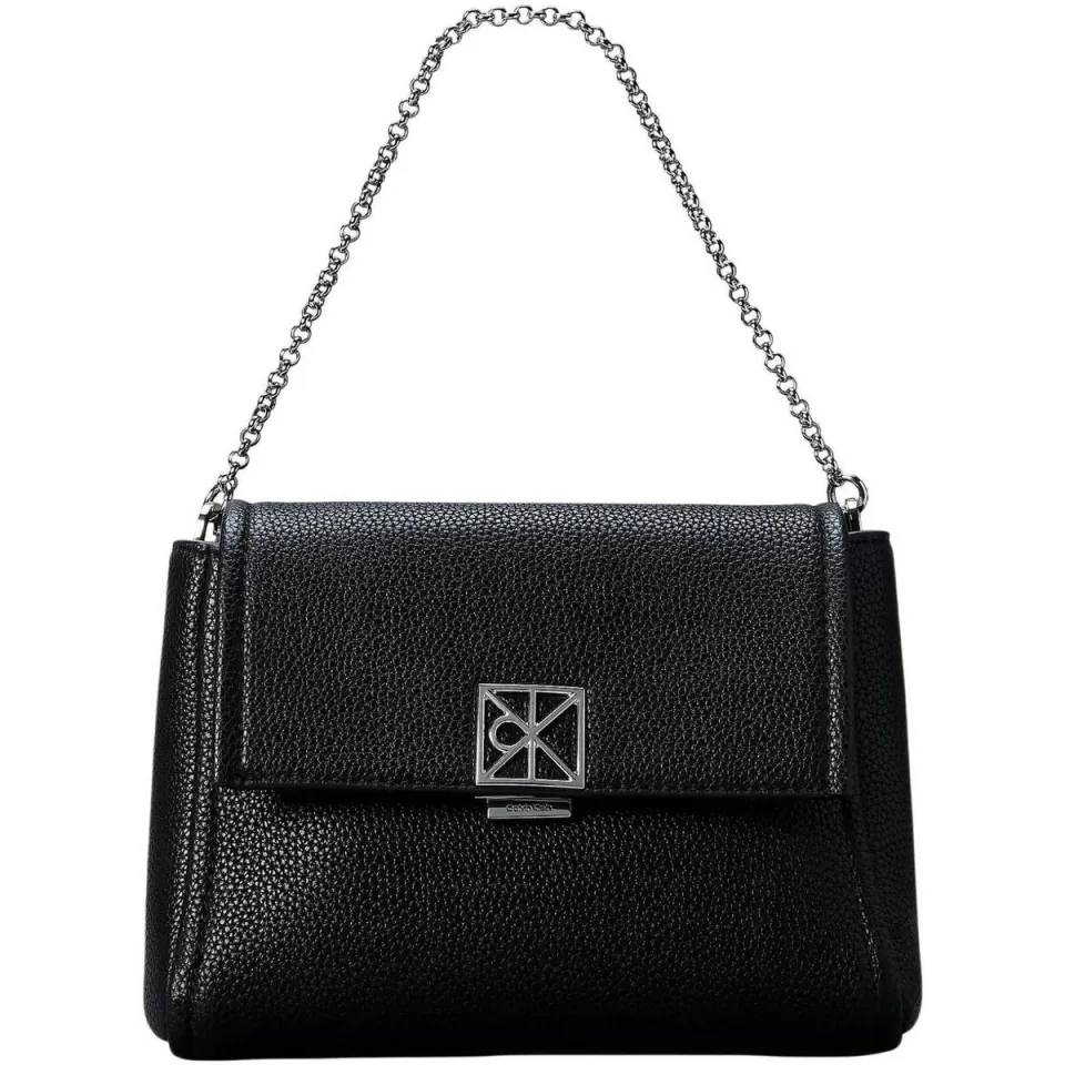Calvin Klein Emblem crossbodytas zwart, foto 2