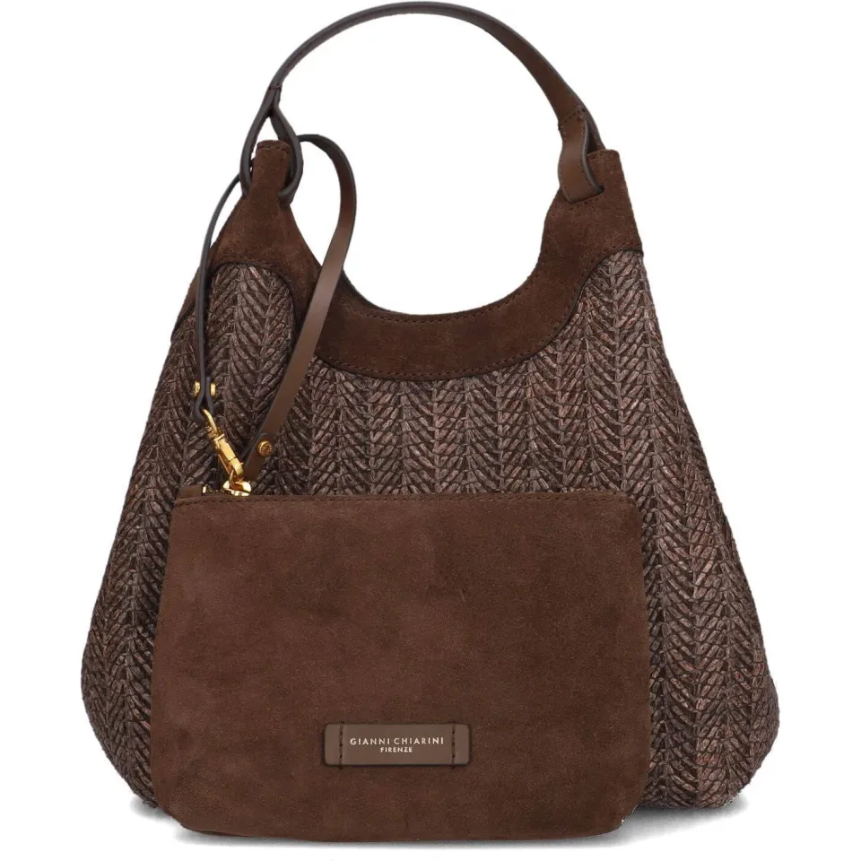 Gianni Chiarini Dua 12339 schoudertas bruin, foto 2